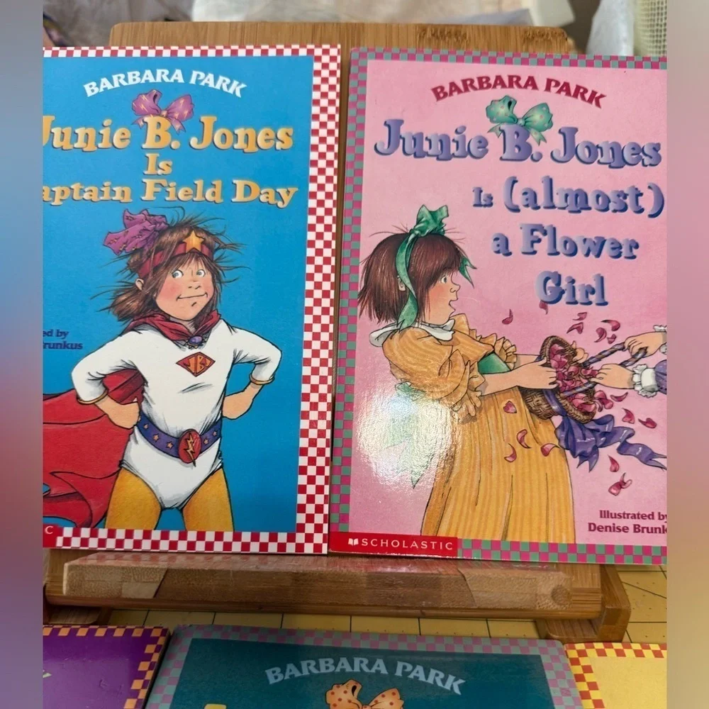 5 Junie B. Jones Kids Books, # 2,3,9,13&16